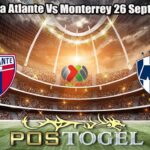 Prediksi Bola Atlante Vs Monterrey 26 September 2026